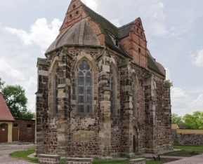 Templerkapelle Wettin, Ansicht von Nordosten